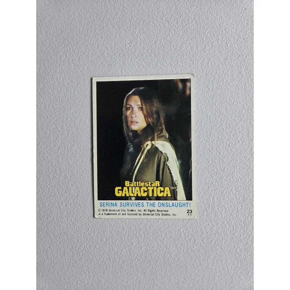 1978 Topps Battlestar Galactica Trading Cards Lot Of 14